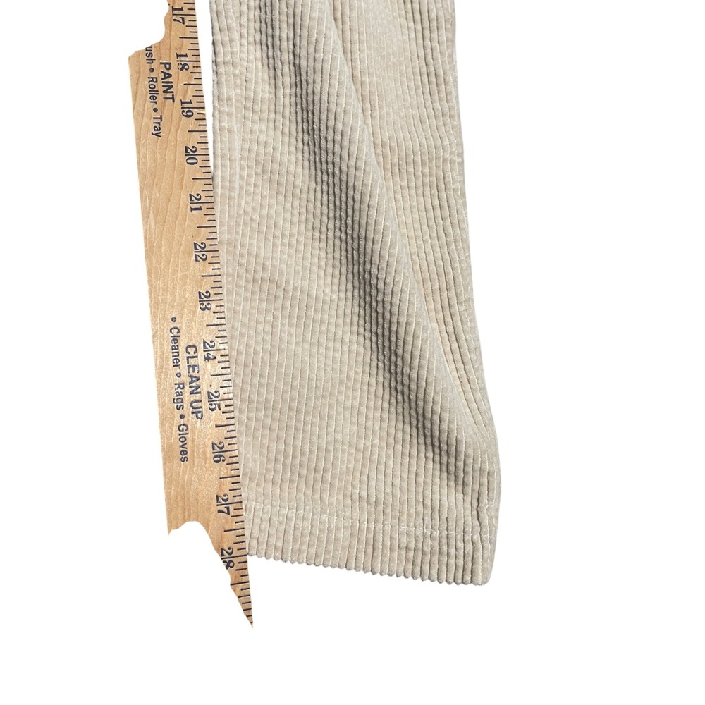 Kut From The Kloth Corduroy Pants Womens Size 6 Beige Casual Cotton Blend - Picture 8 of 9